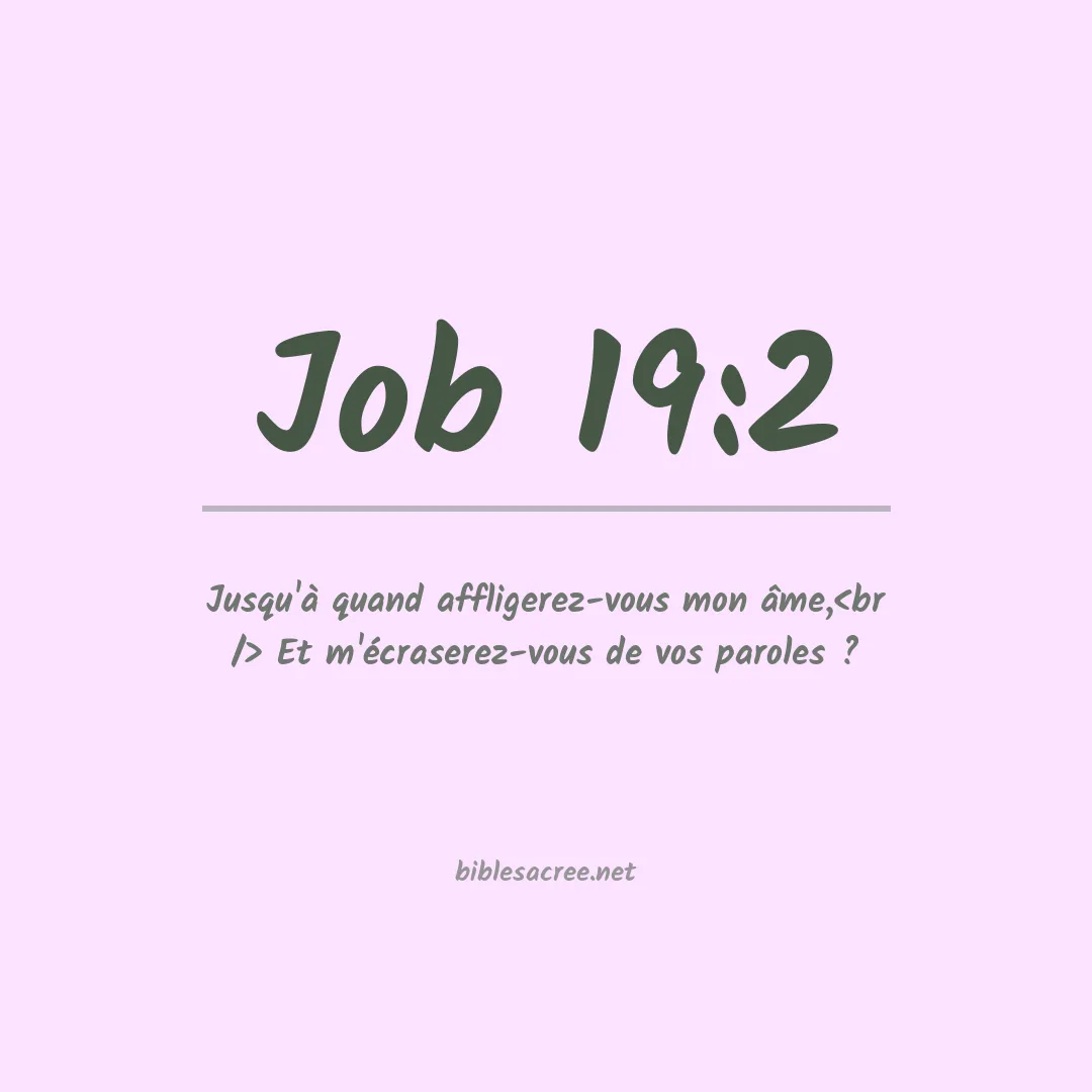 Job - 19:2