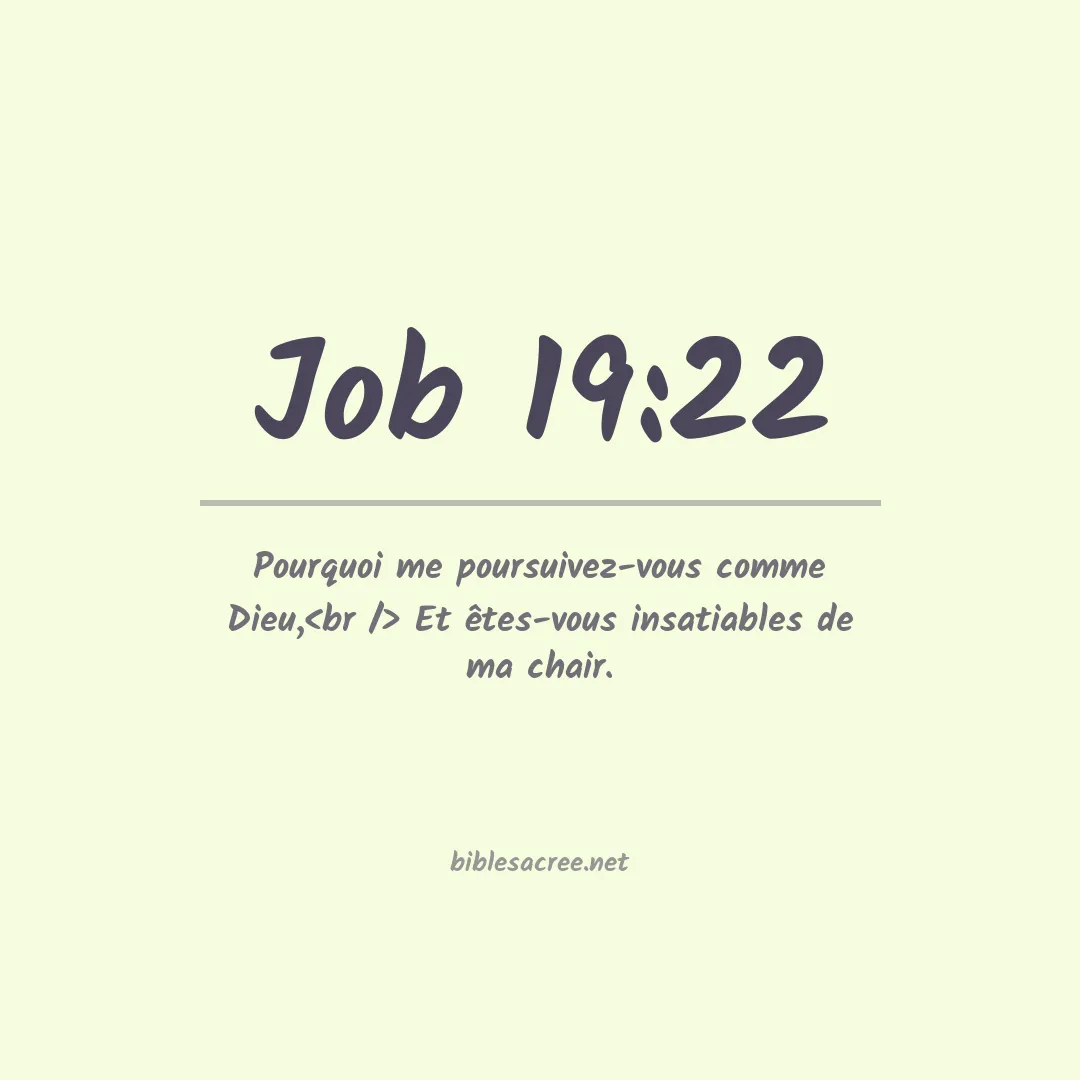 Job - 19:22