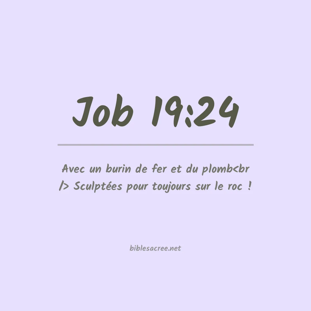 Job - 19:24