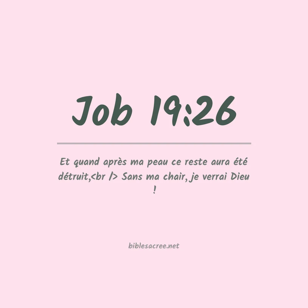 Job - 19:26