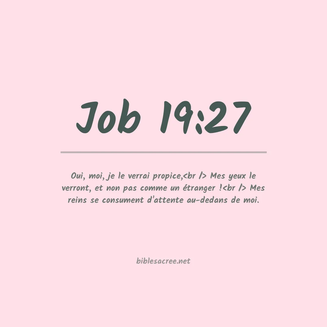 Job - 19:27