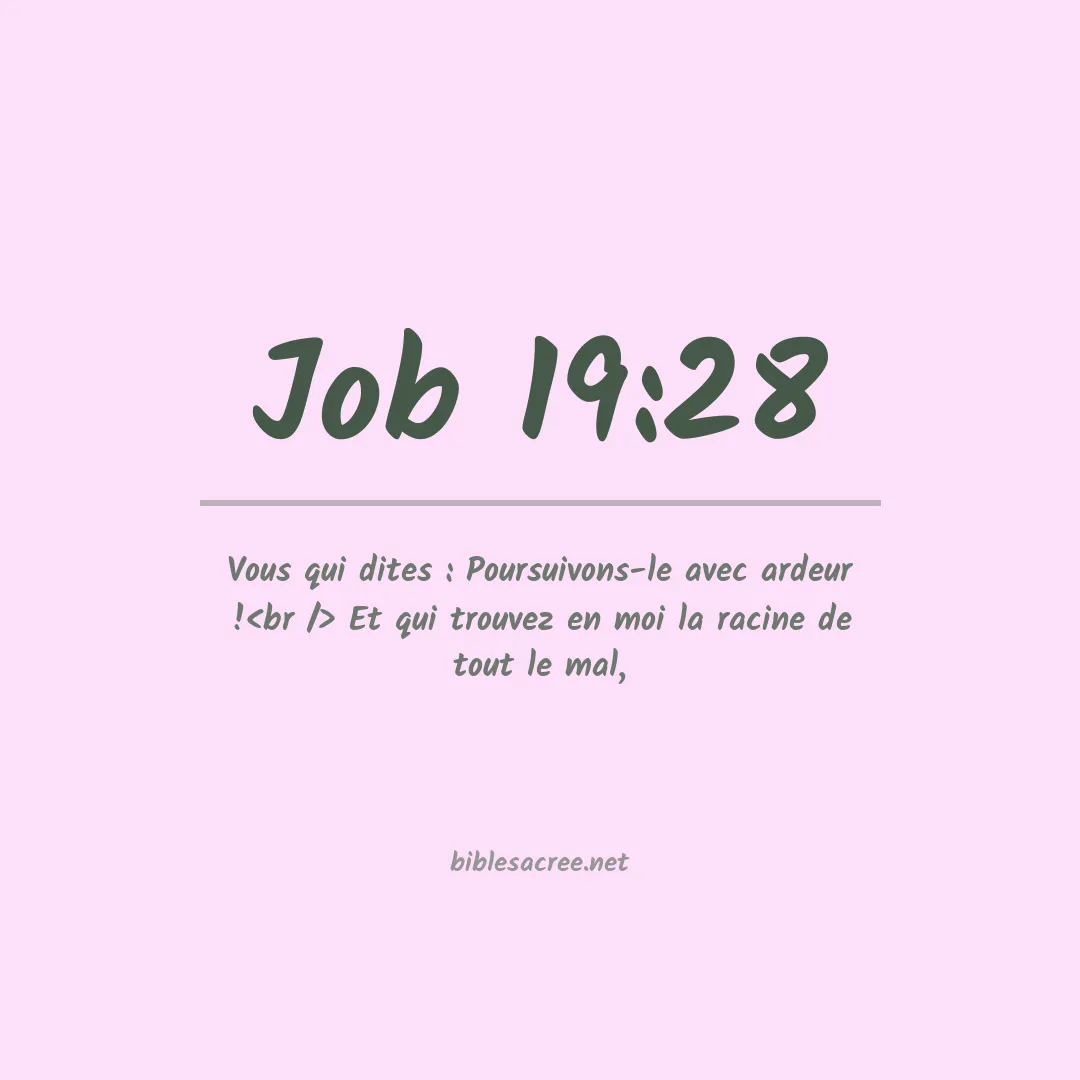 Job - 19:28
