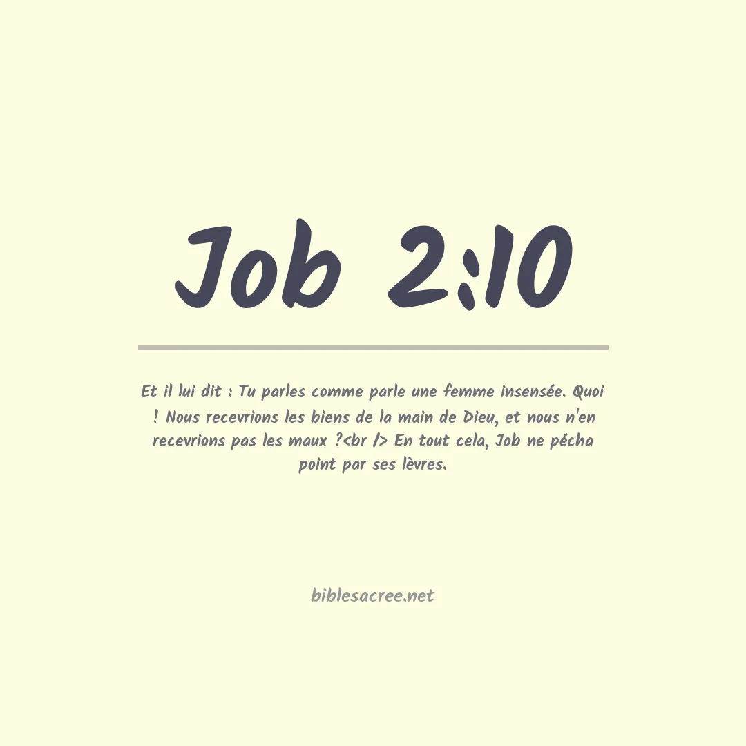 Job - 2:10