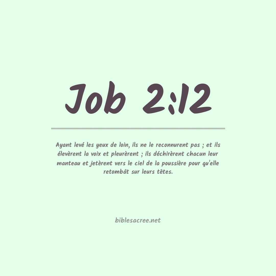 Job - 2:12