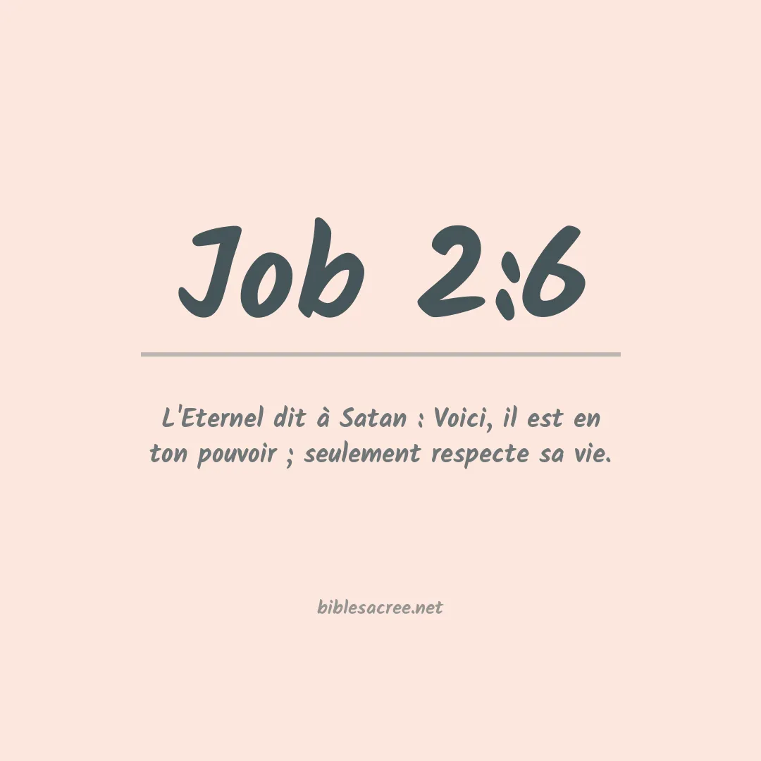 Job - 2:6