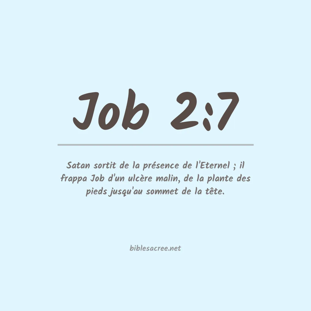 Job - 2:7