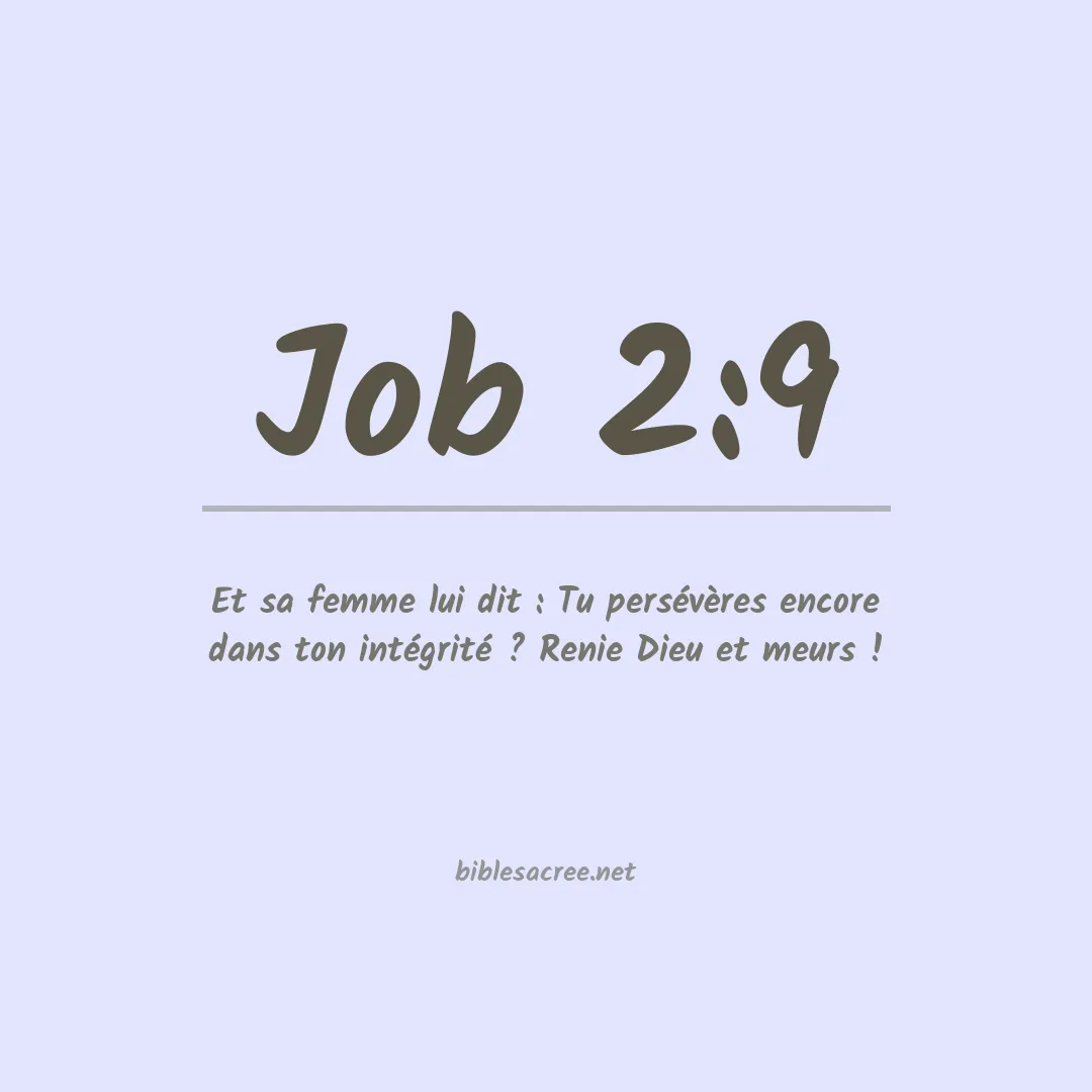 Job - 2:9