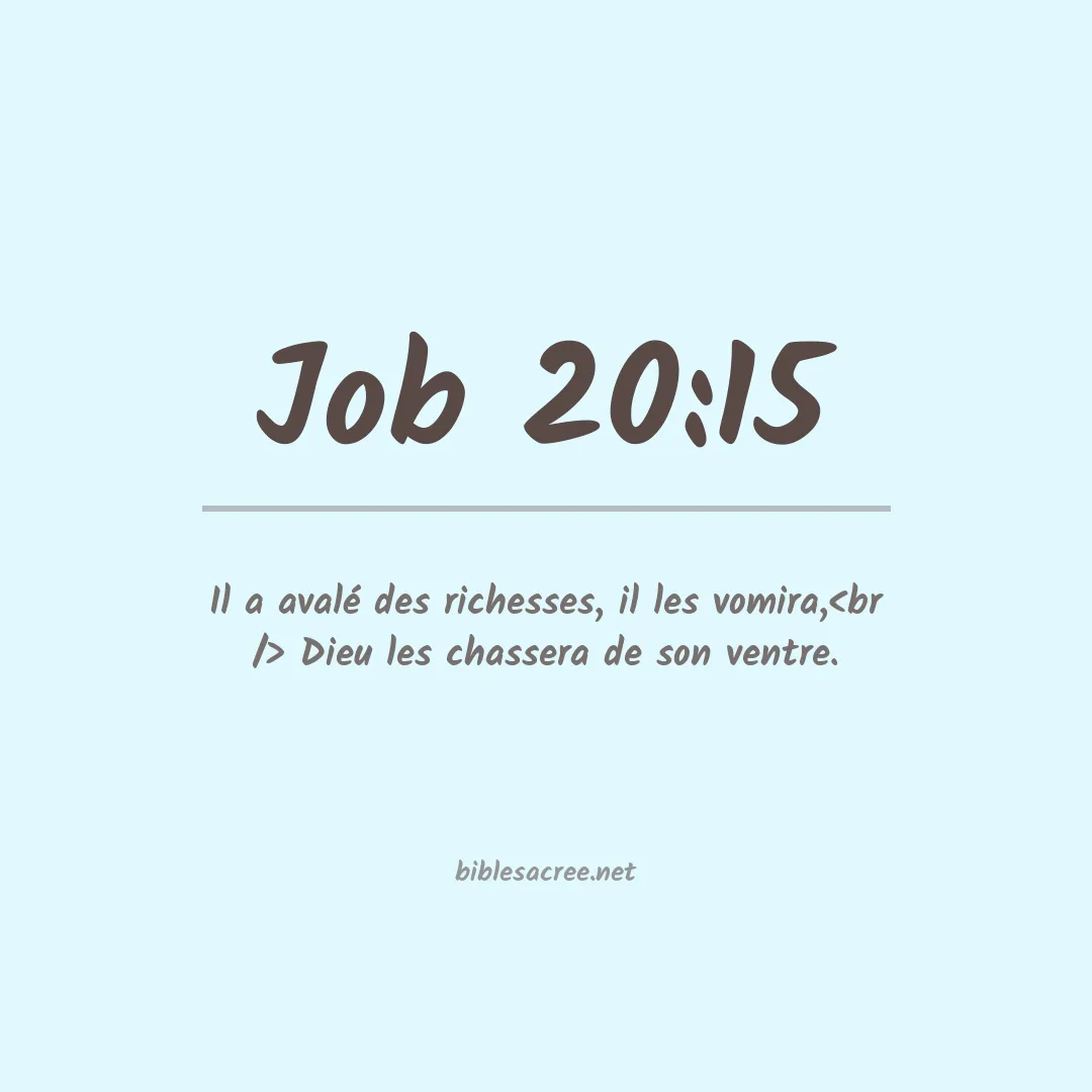Job - 20:15