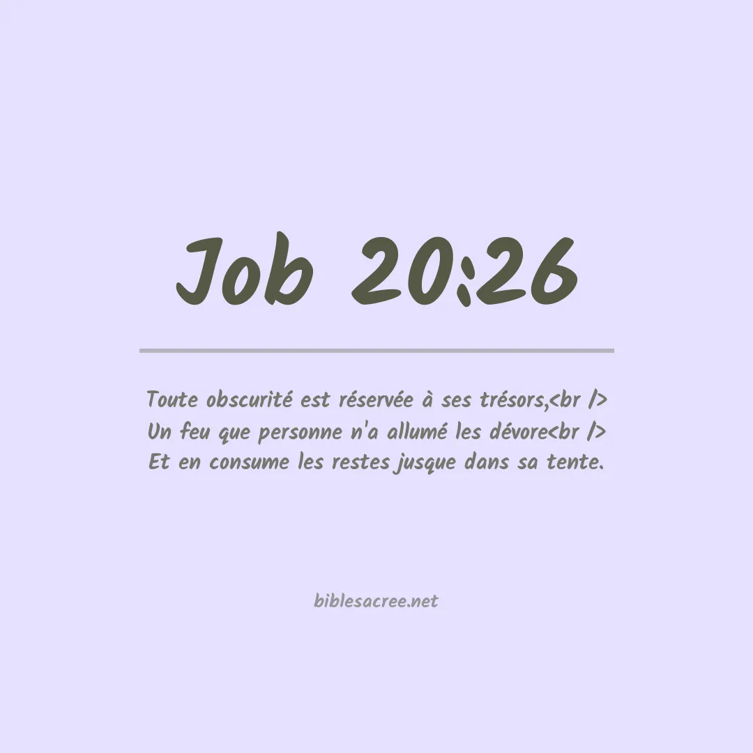 Job - 20:26
