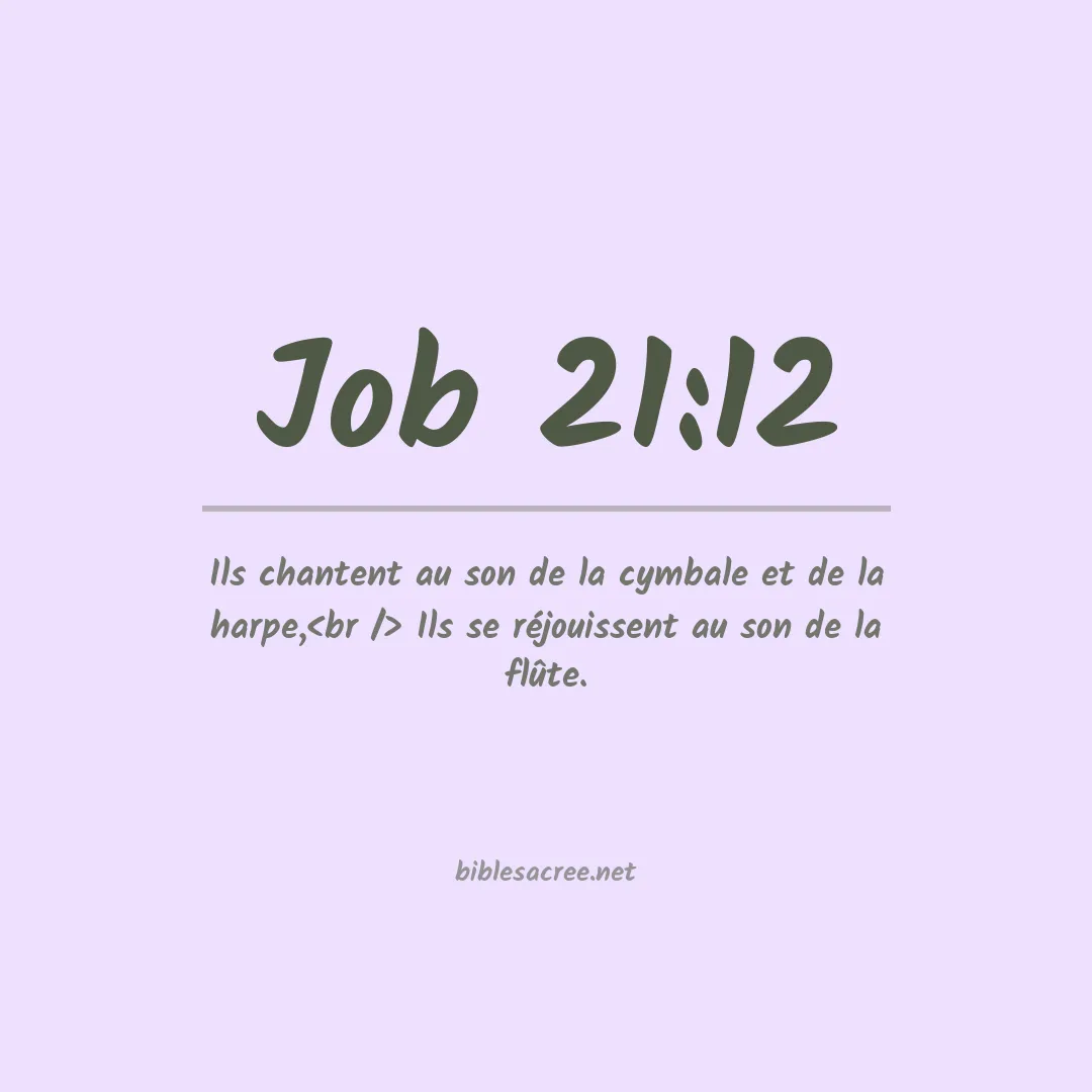Job - 21:12