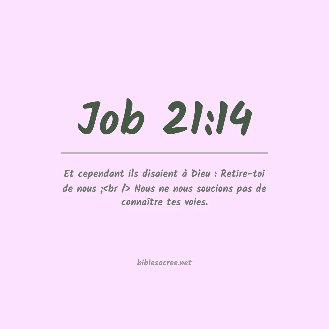 Job - 21:14