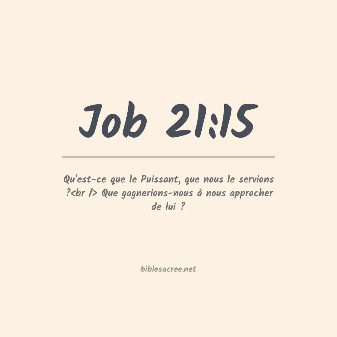 Job - 21:15