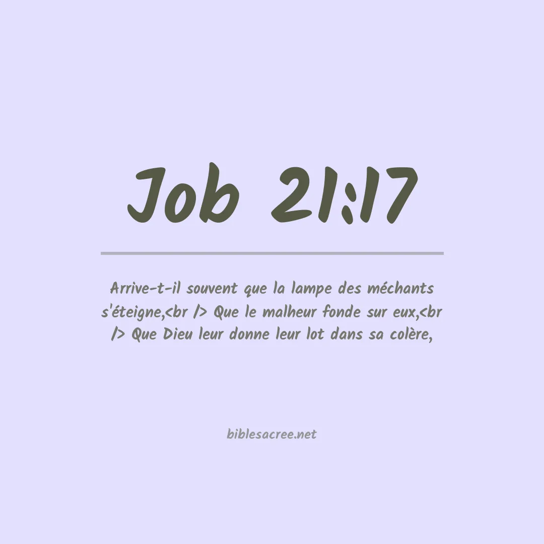 Job - 21:17