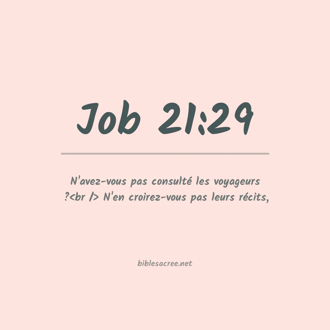 Job - 21:29