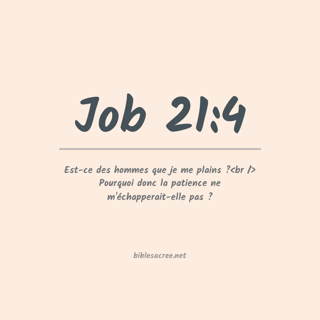 Job - 21:4