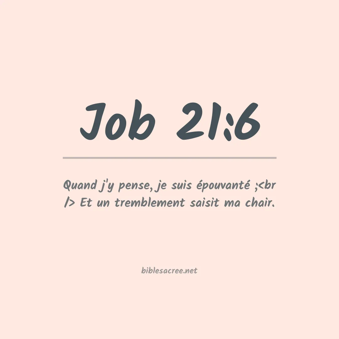 Job - 21:6