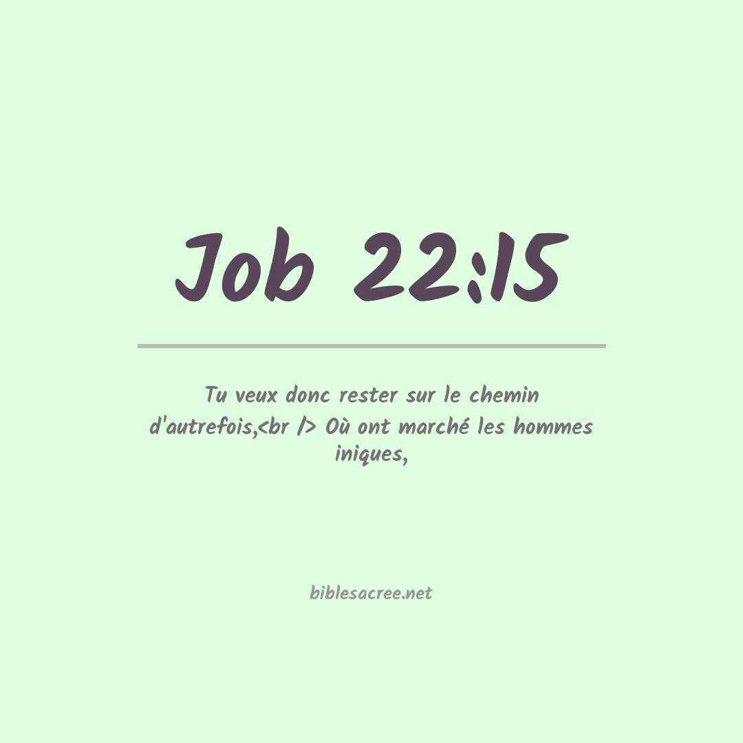 Job - 22:15