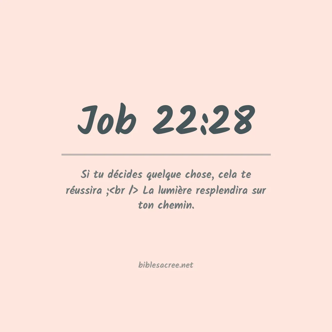 Job - 22:28