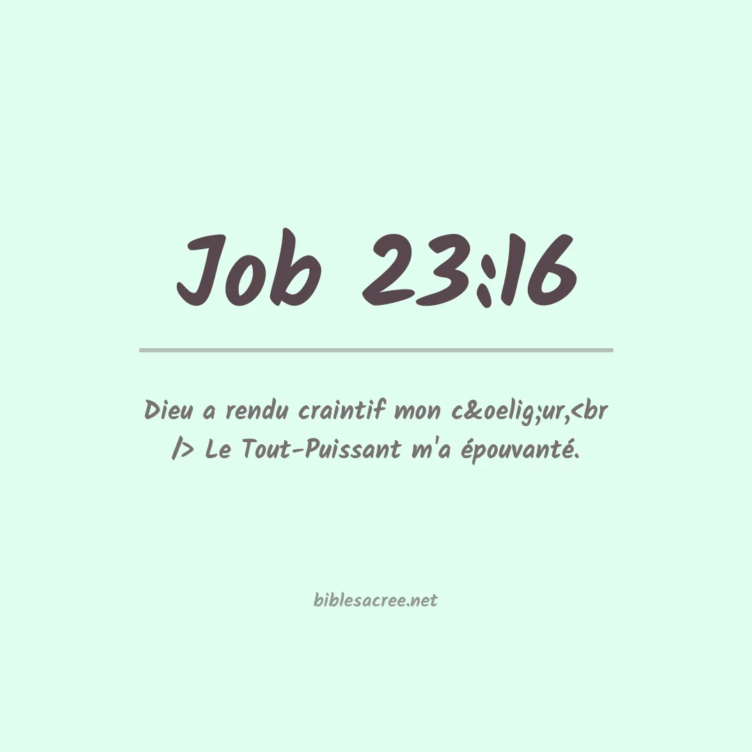 Job - 23:16
