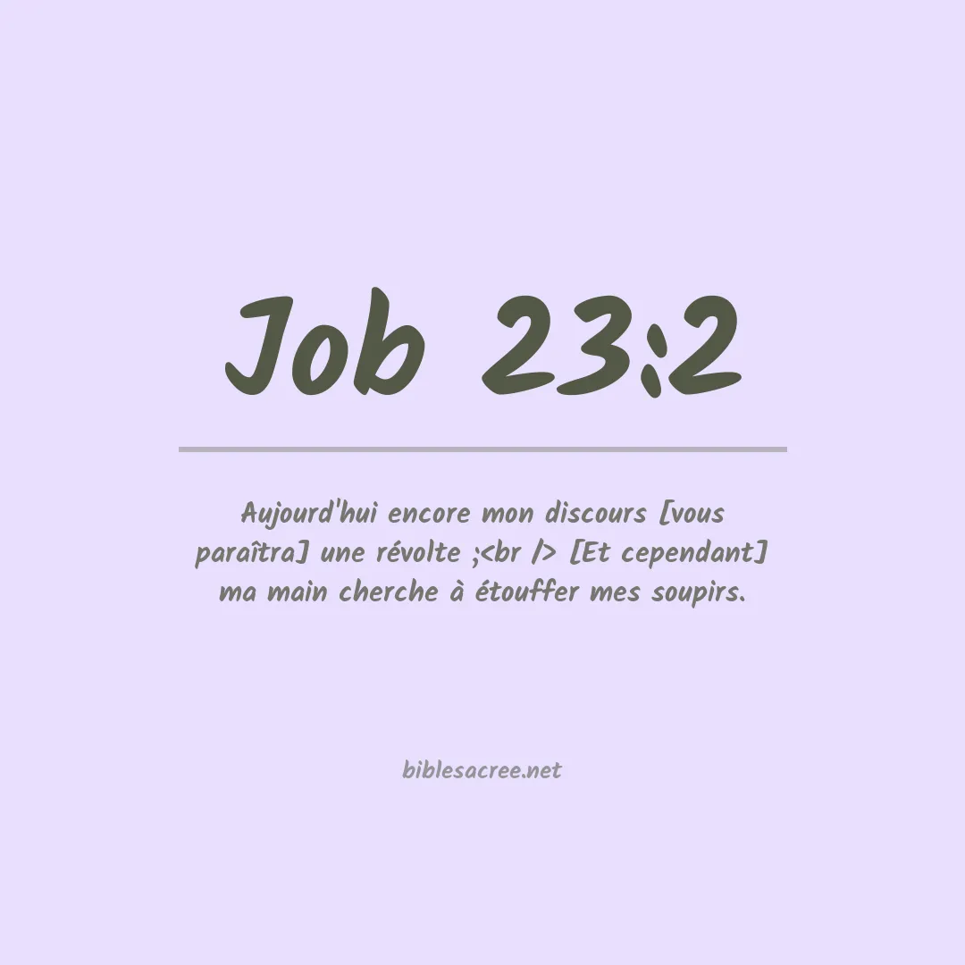 Job - 23:2