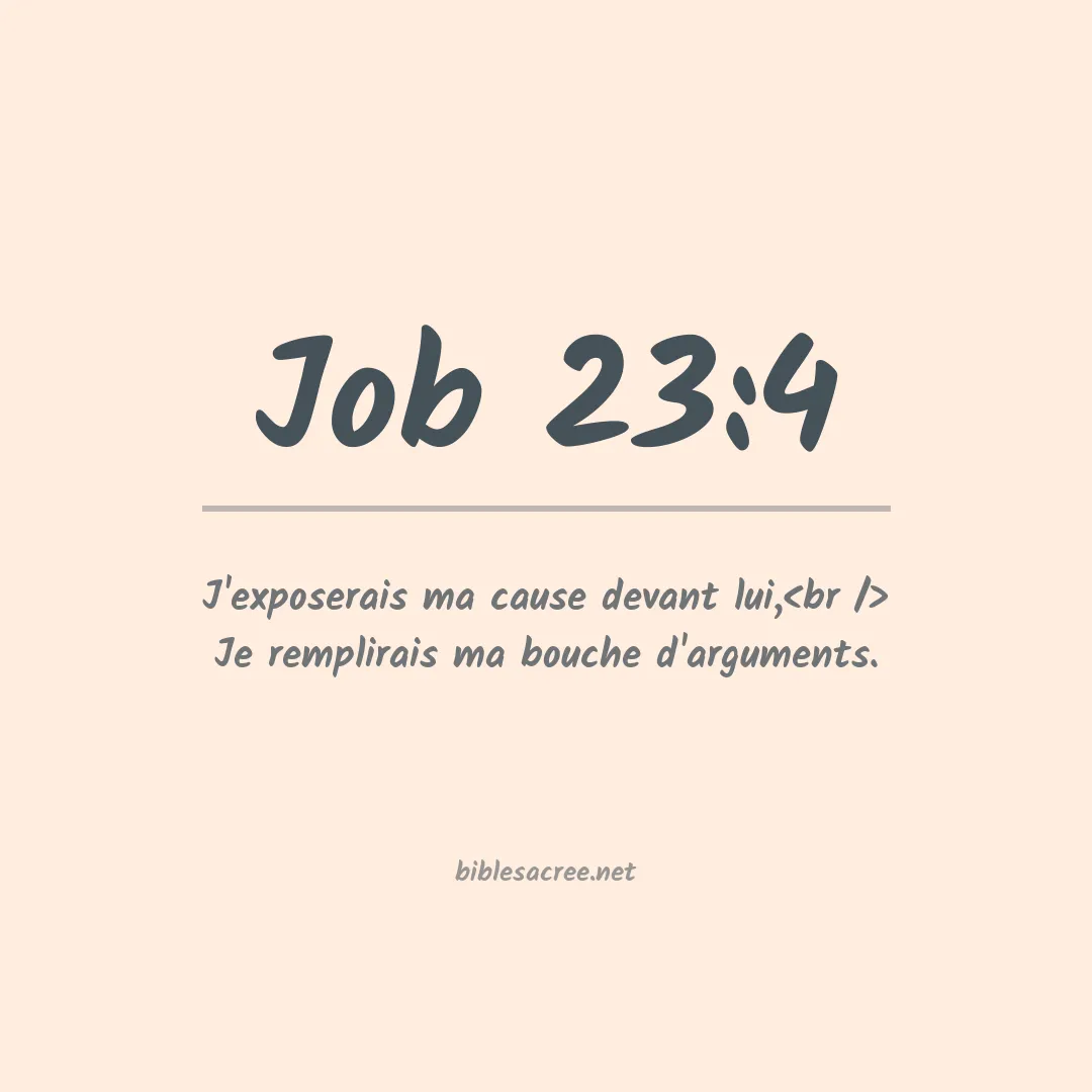 Job - 23:4
