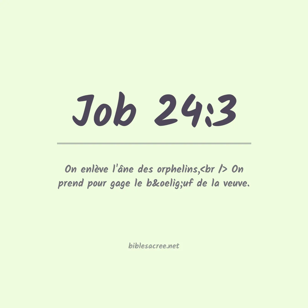 Job - 24:3