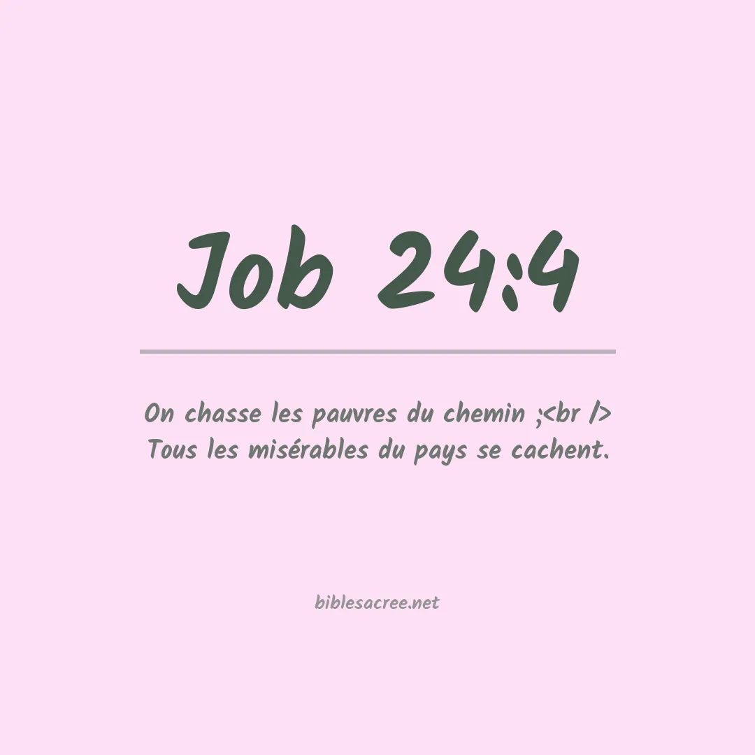 Job - 24:4