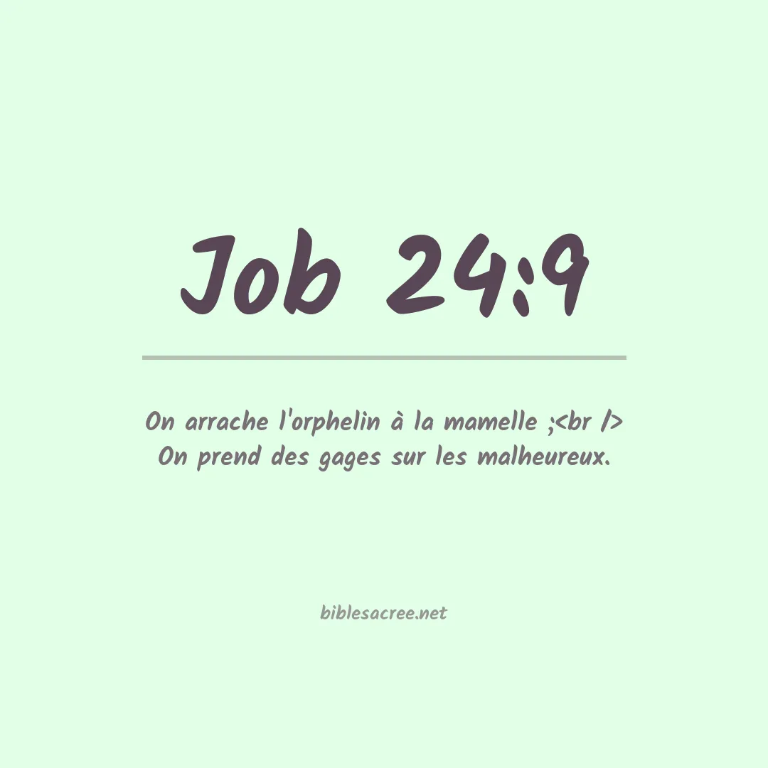 Job - 24:9