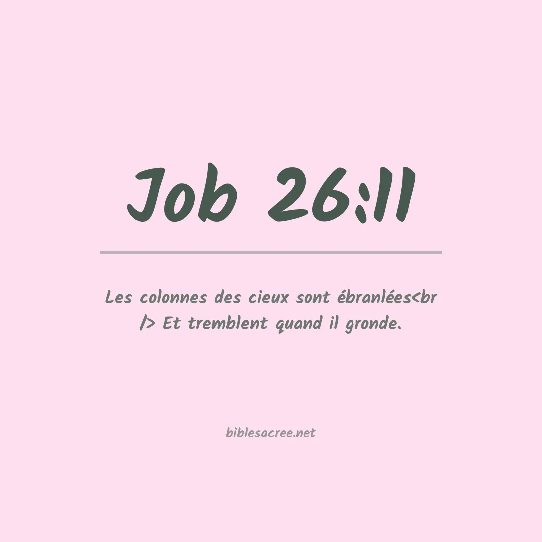 Job - 26:11