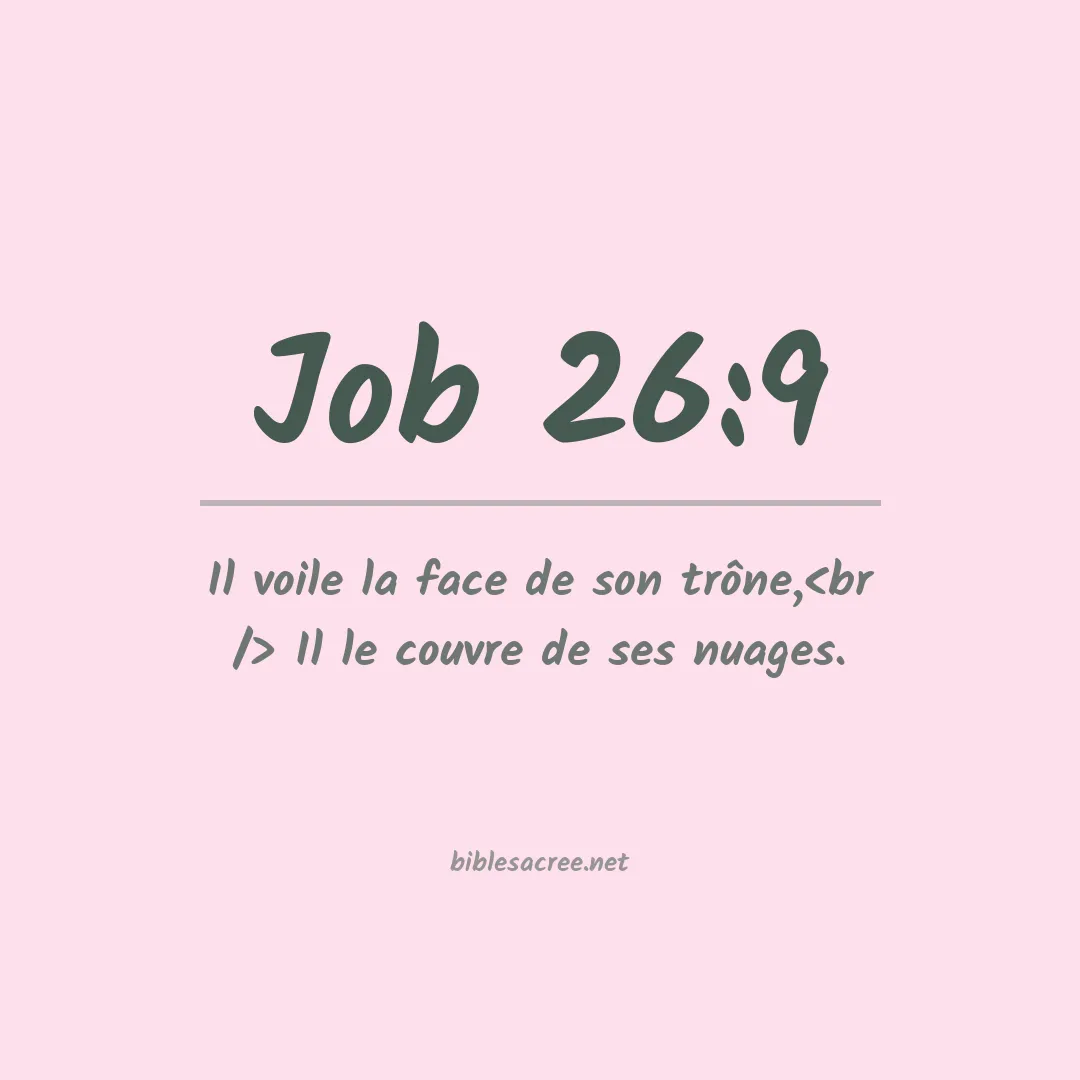 Job - 26:9