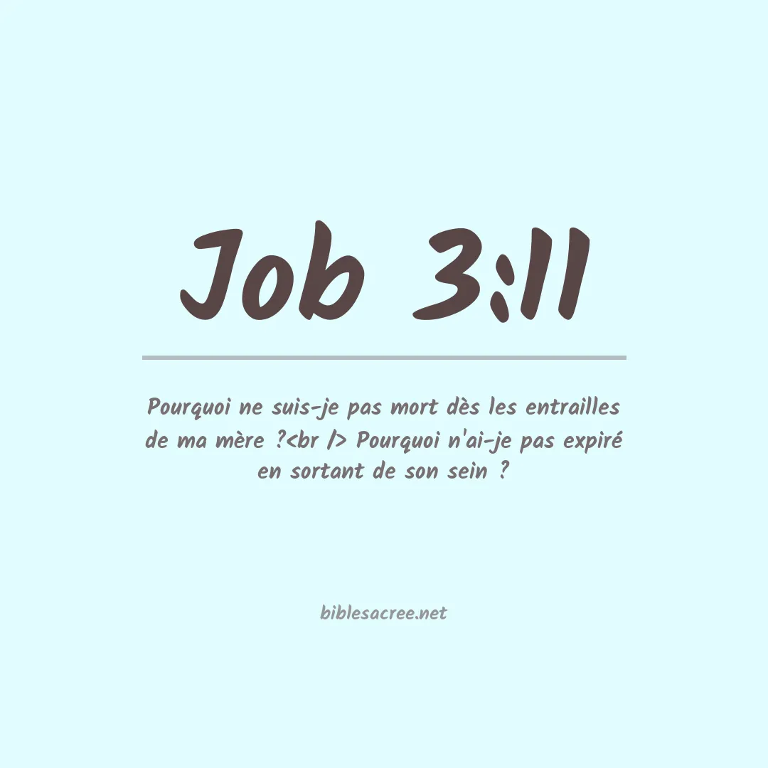 Job - 3:11