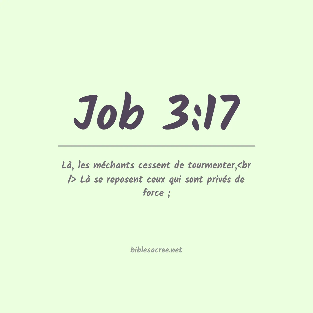 Job - 3:17