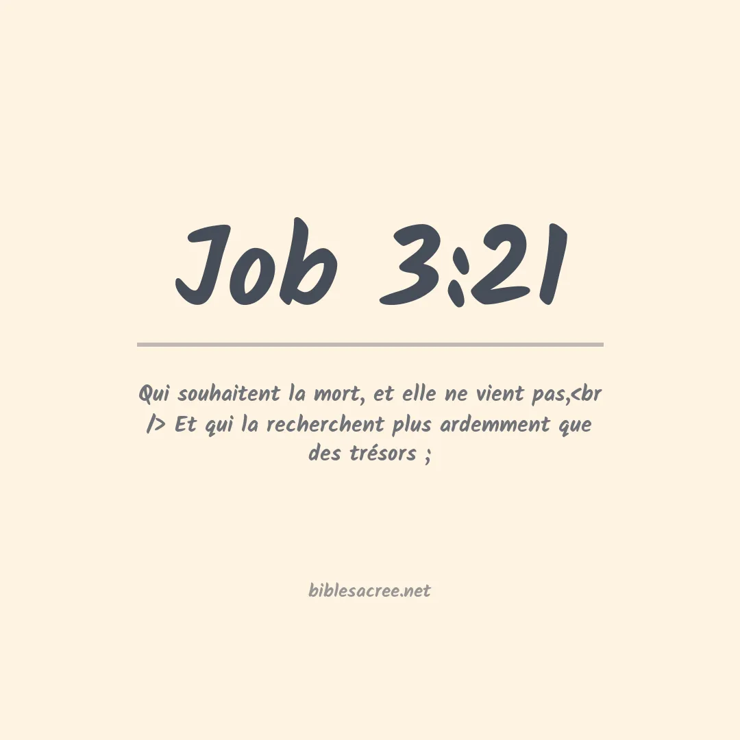 Job - 3:21