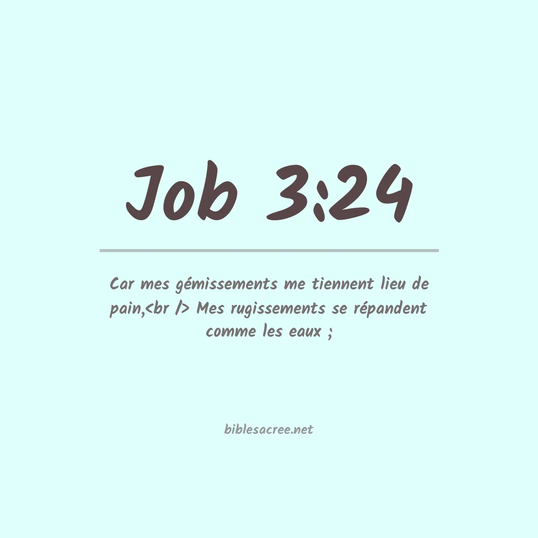 Job - 3:24
