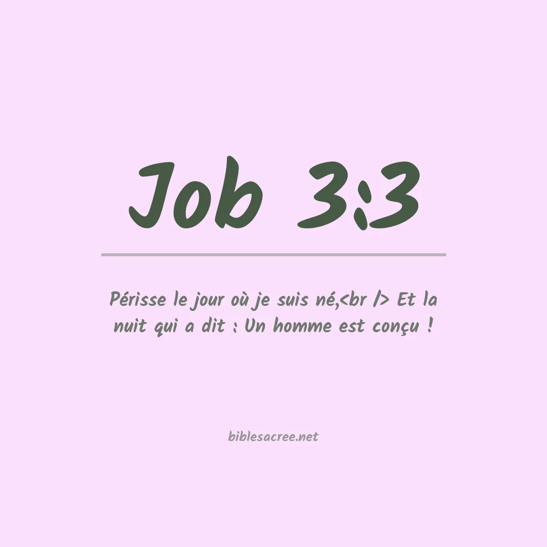 Job - 3:3