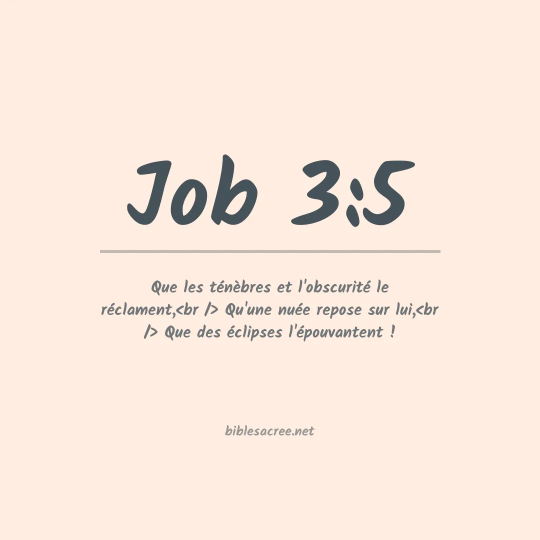Job - 3:5