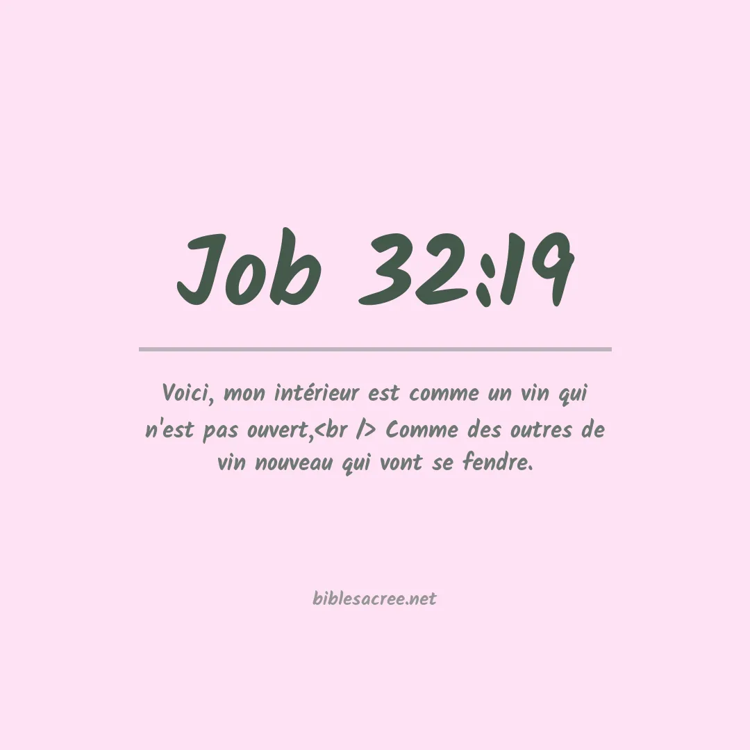 Job - 32:19