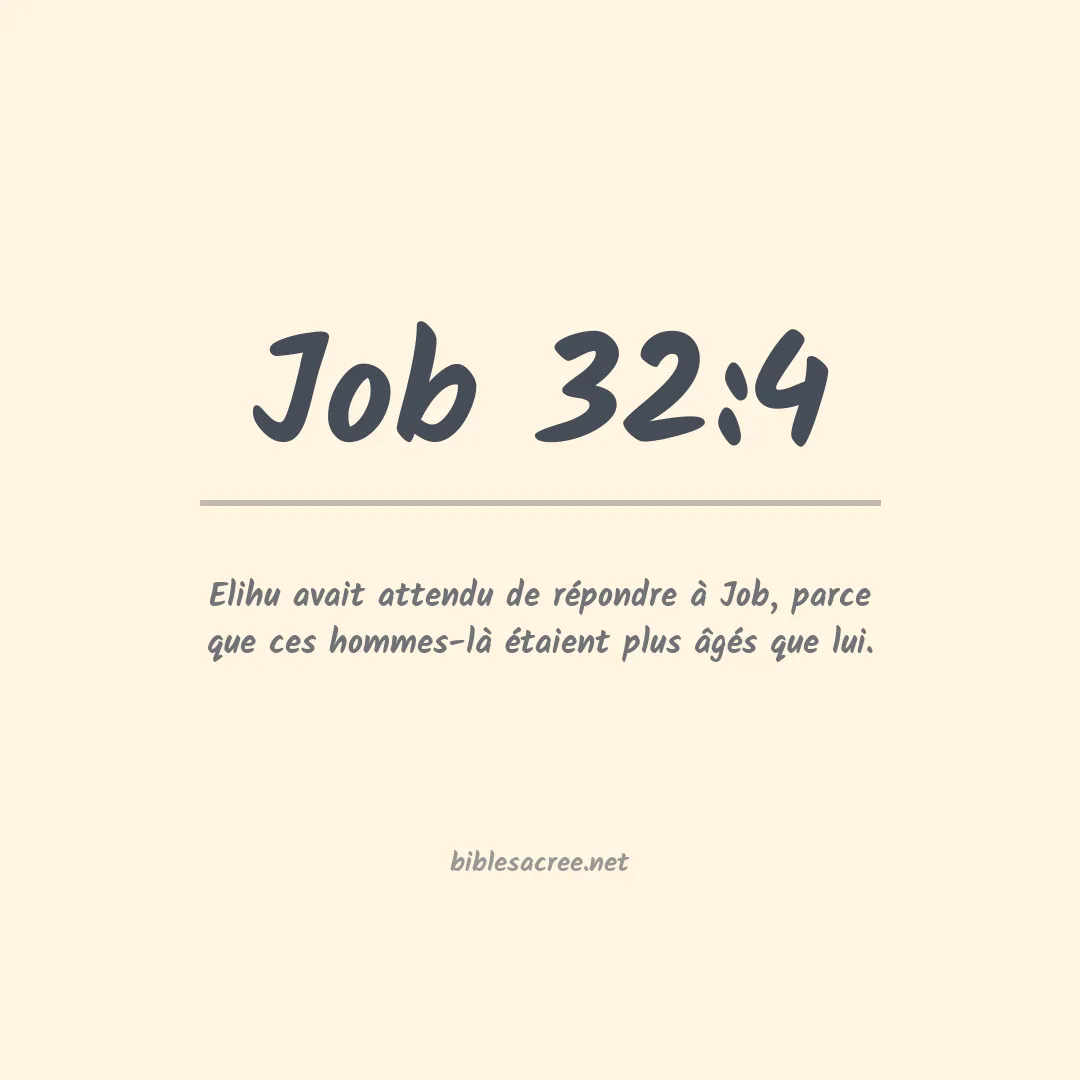 Job - 32:4