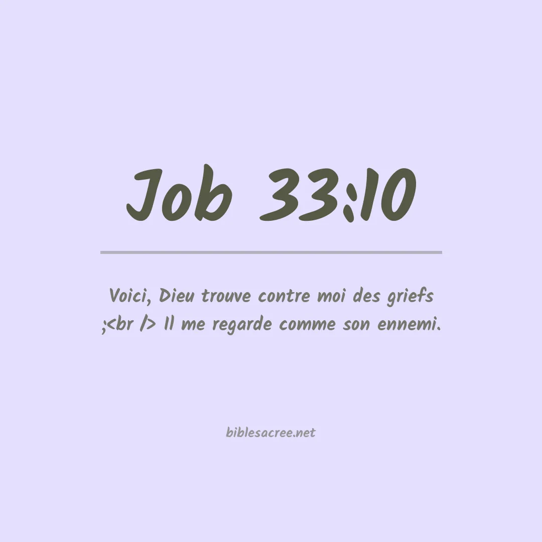 Job - 33:10