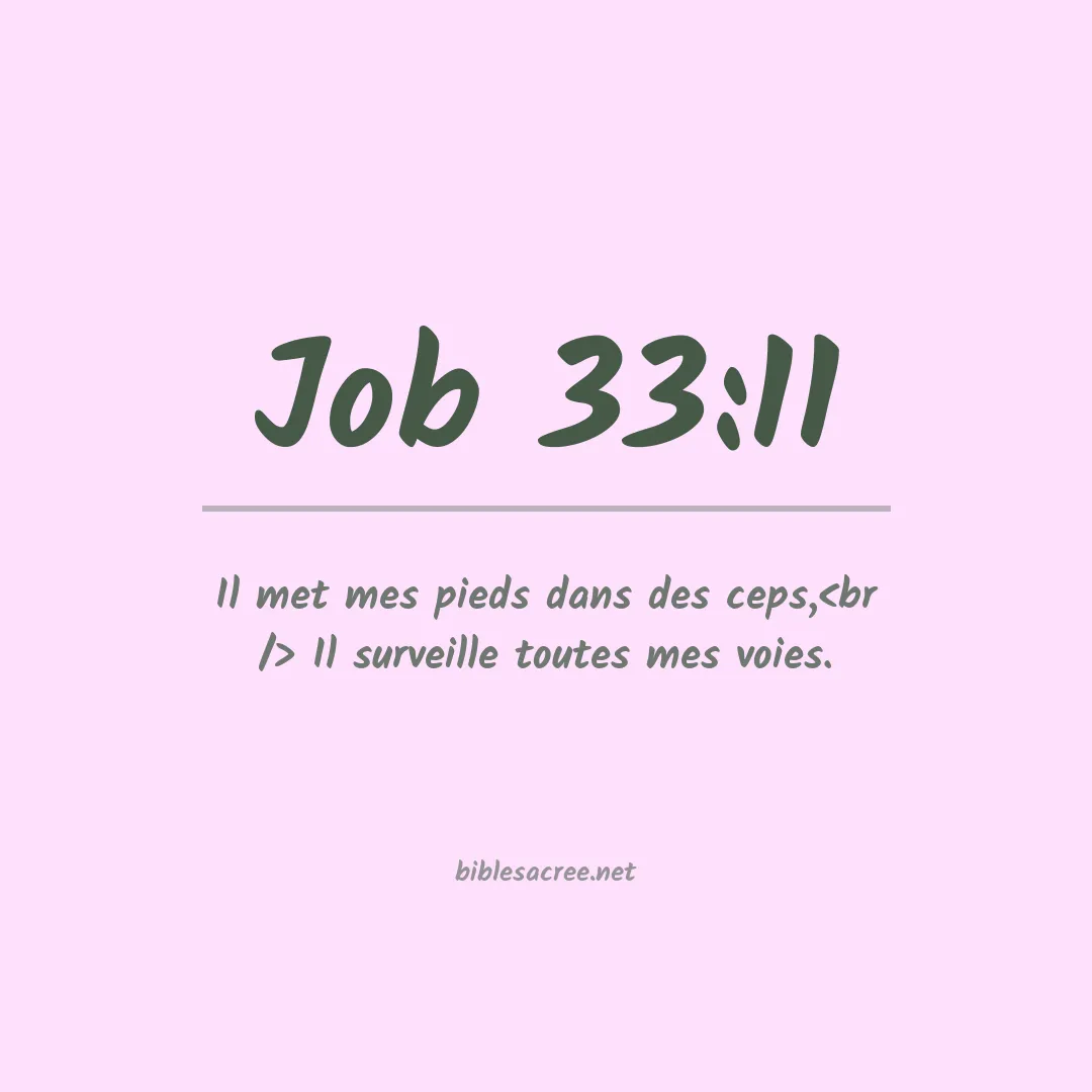 Job - 33:11