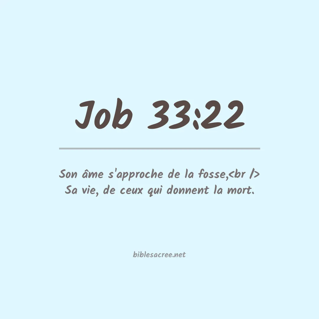 Job - 33:22