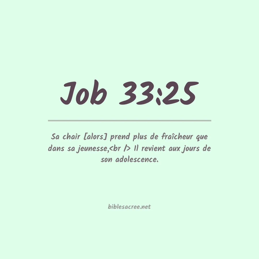 Job - 33:25