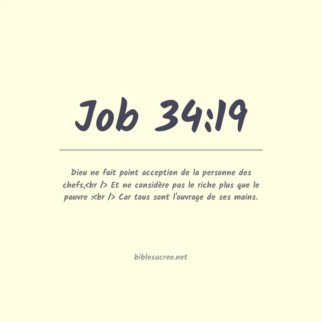 Job - 34:19