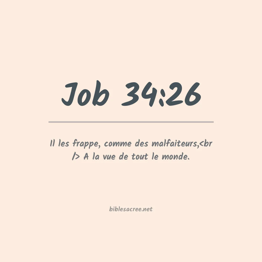 Job - 34:26