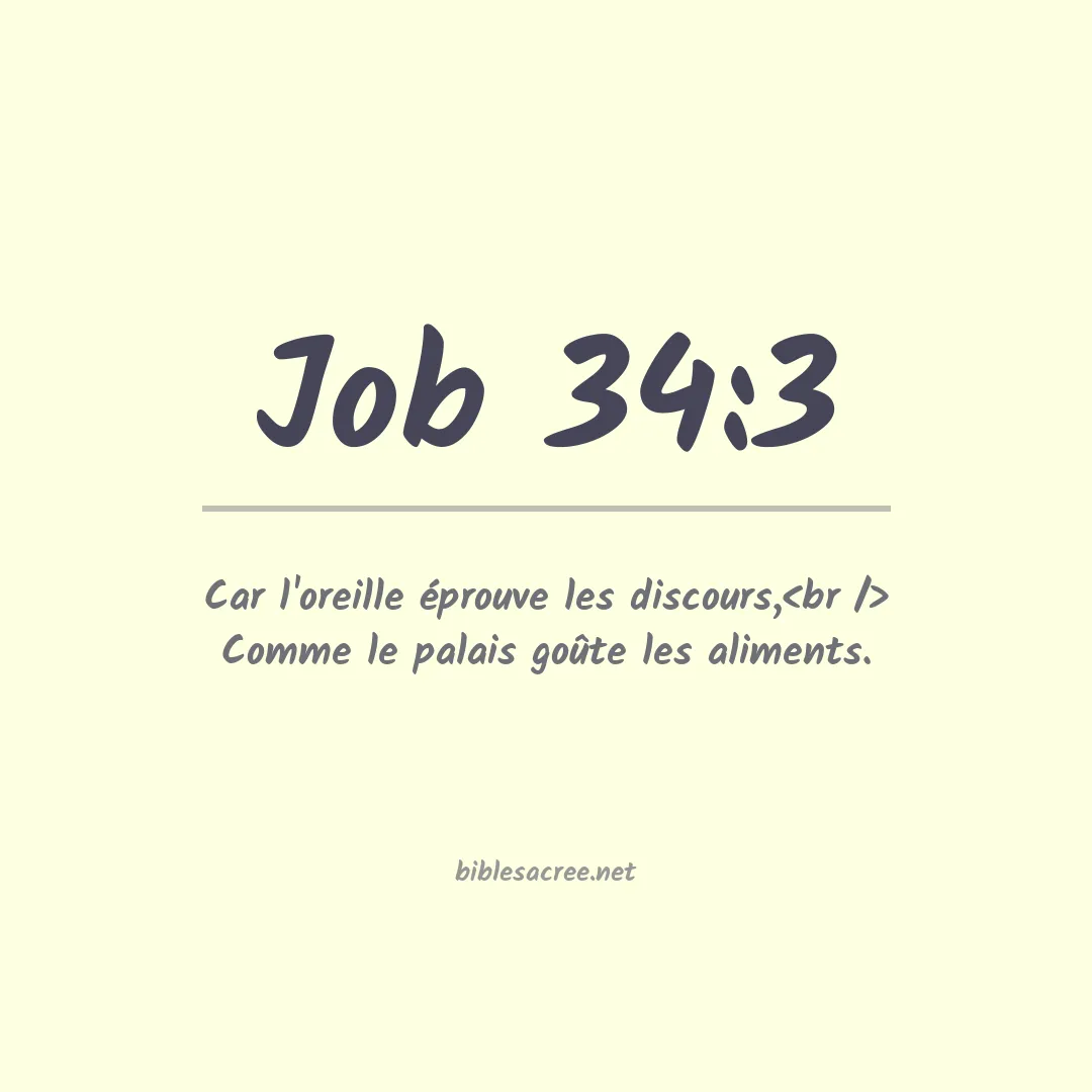 Job - 34:3