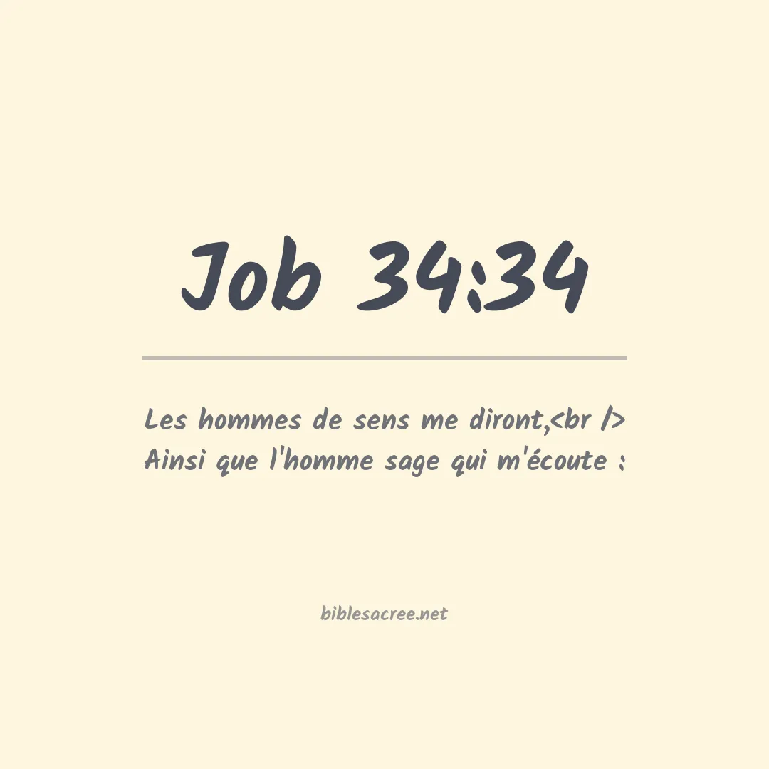 Job - 34:34