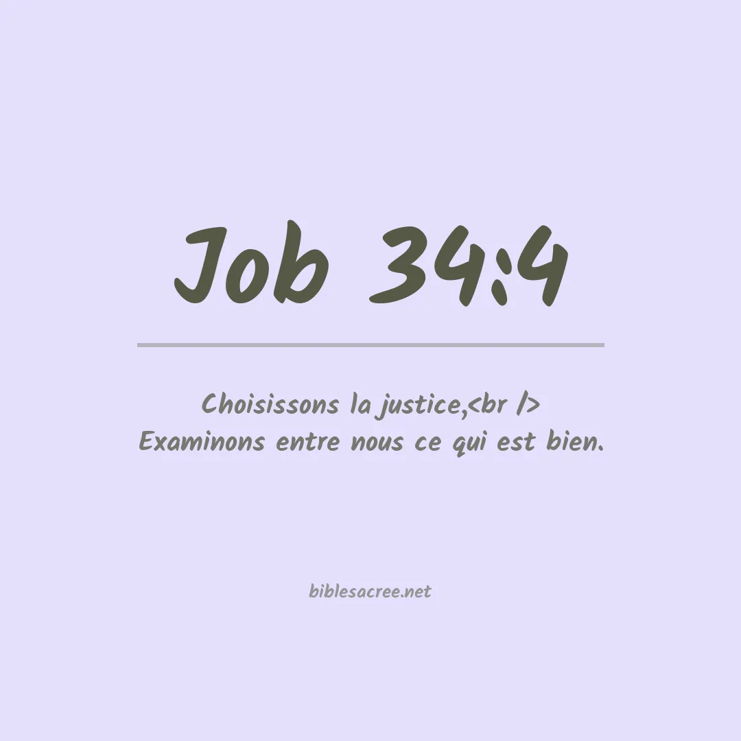 Job - 34:4