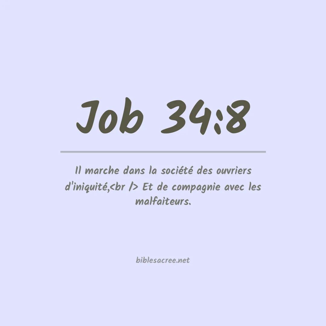 Job - 34:8