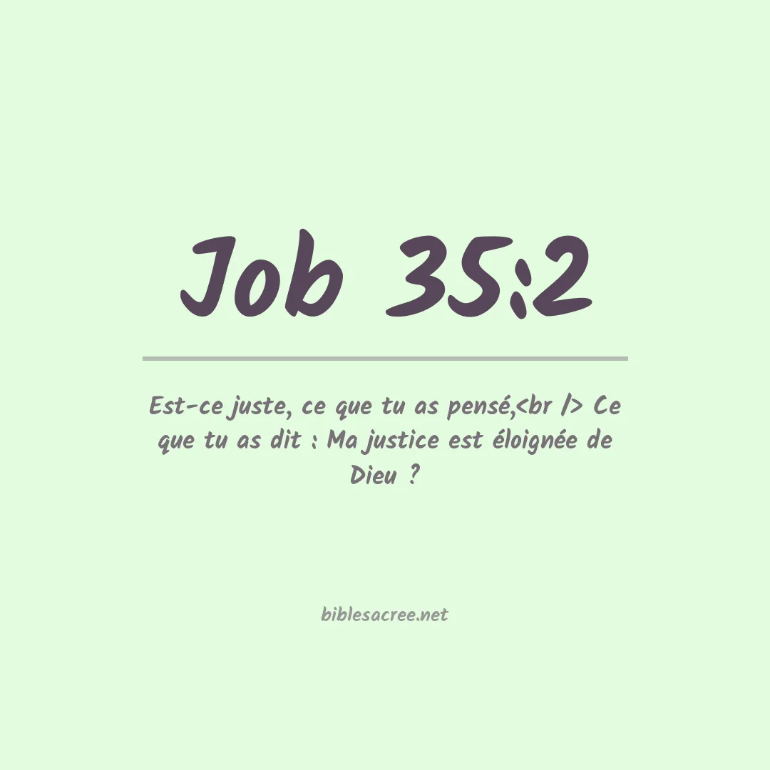 Job - 35:2
