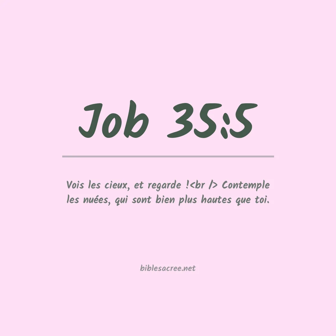Job - 35:5